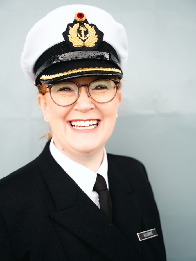 Korvettenkapitän Inga Hilsberg